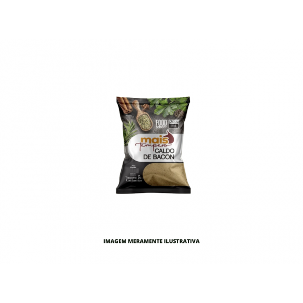 TEMPERO - REAL SABOR - 40g - CALDO DE BACON - CX50